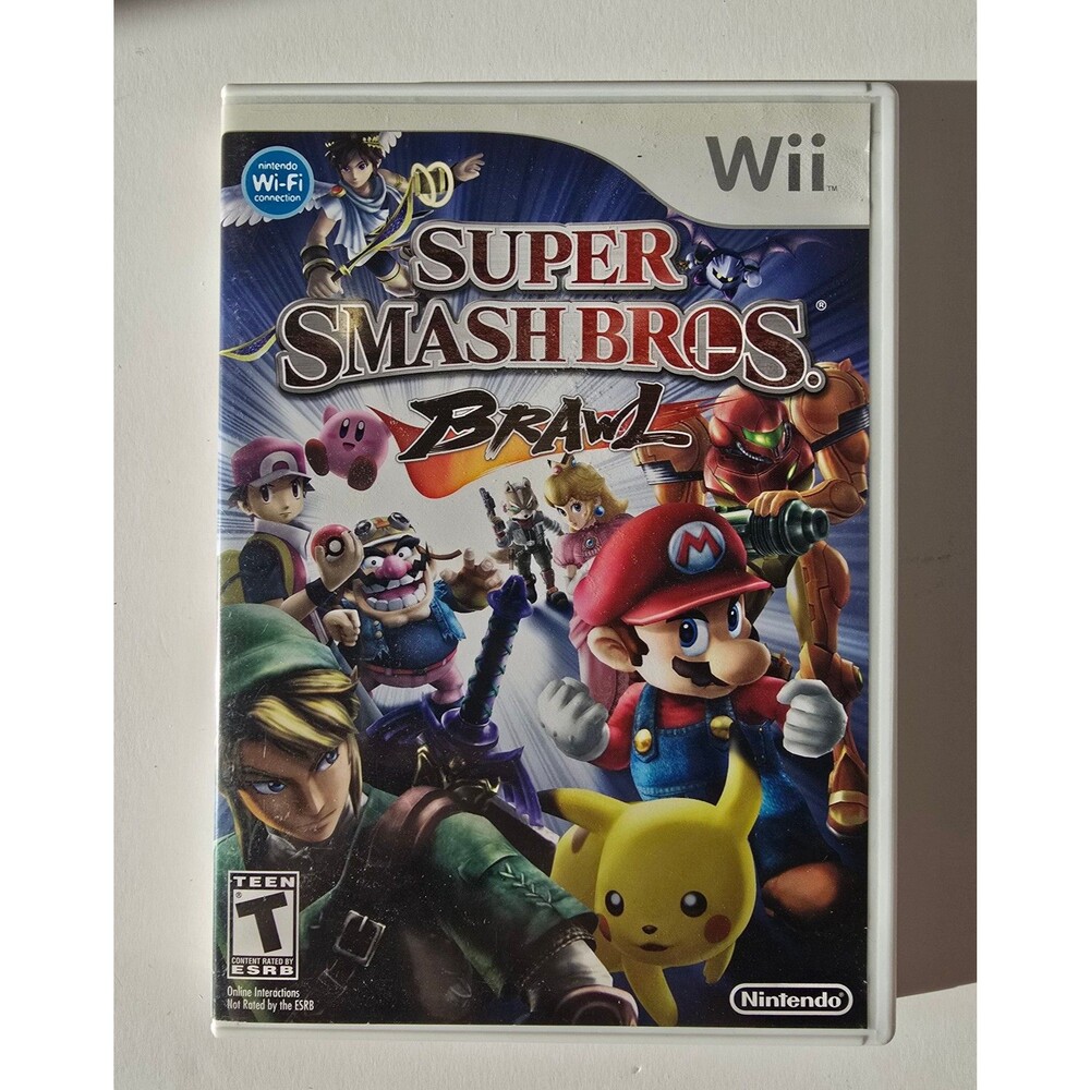 Super Smash Bros. Brawl (Nintendo Wii, 2008) CIB